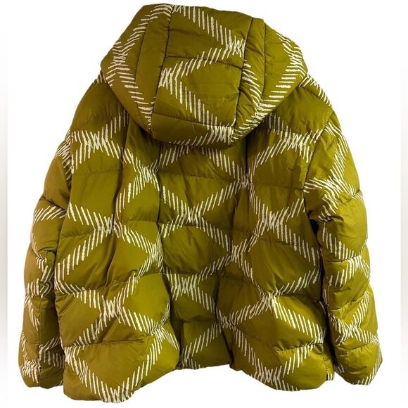 NWOT Ava & Viv Chartreuse Green Puffer Jacket Plus Size 1X - Picture 9 of 10
